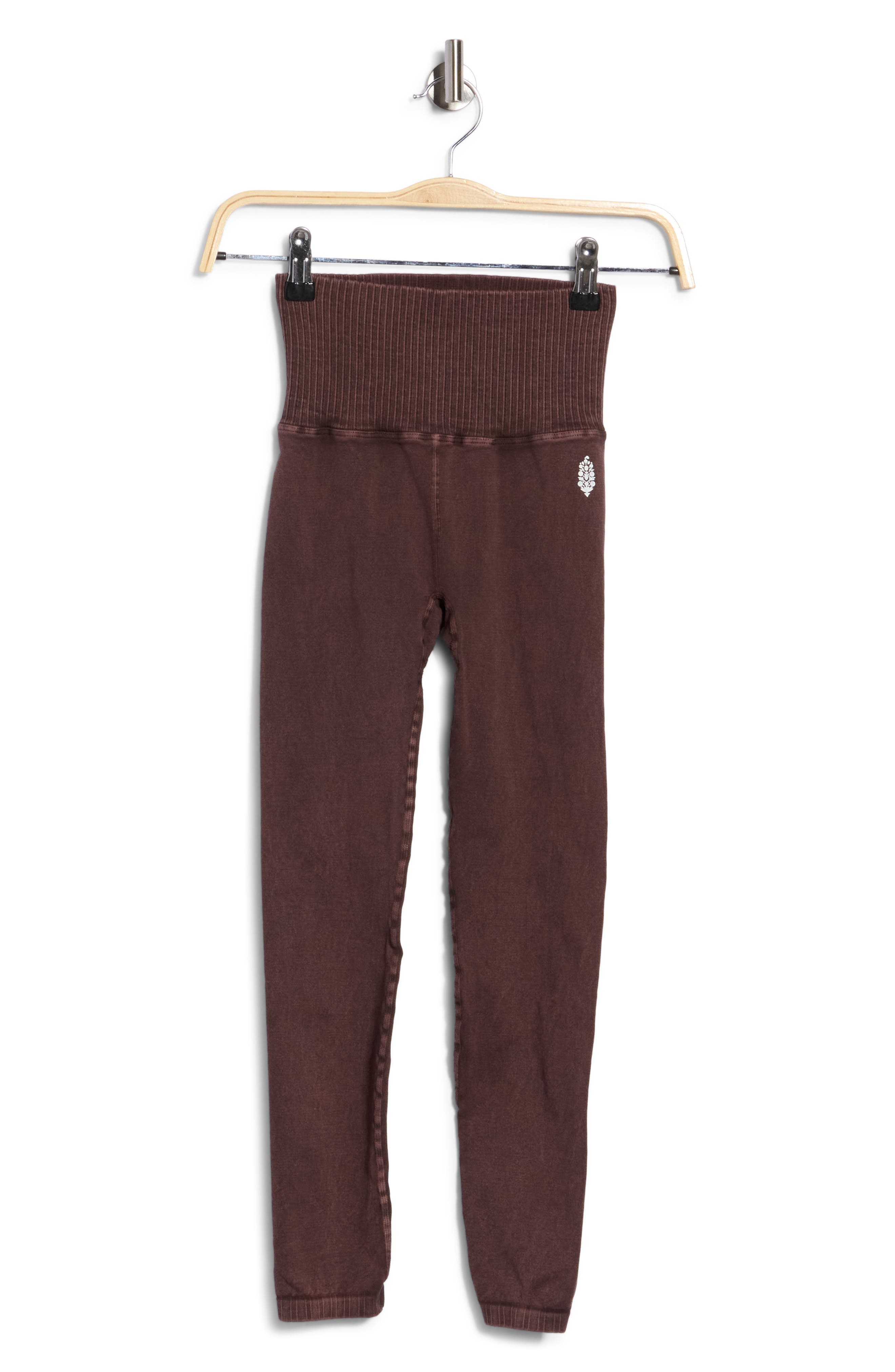 Free People Fp Movement Good Karma Leggings In Brown