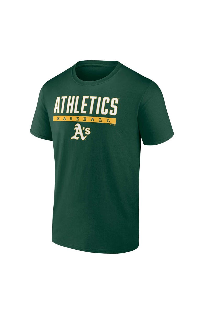 FANATICS Men's Fanatics Branded Green Oakland Athletics Power Hit T-Shirt, Alternate, color, 