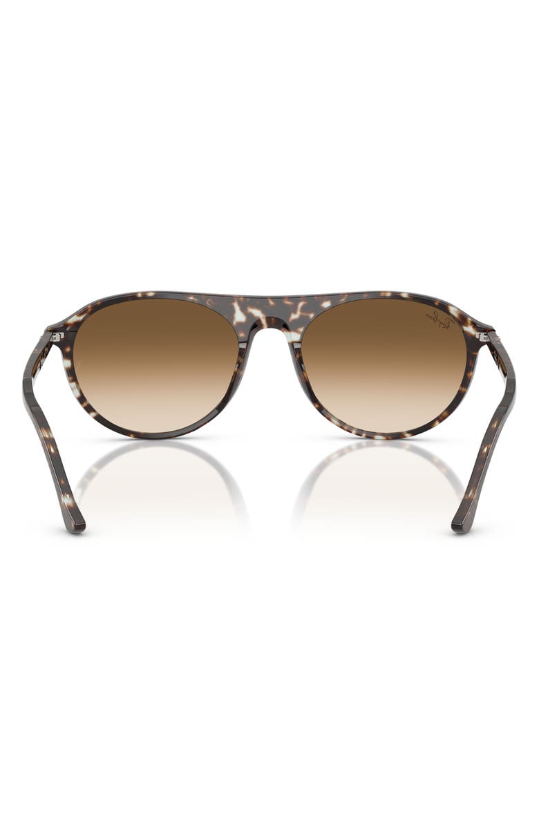 Ray-Ban 56mm Polarized Gradient Pilot Sunglasses, Alternate, color, 