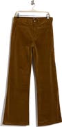 PAIGE Leenah High Waist Wide Leg Corduroy Pants
