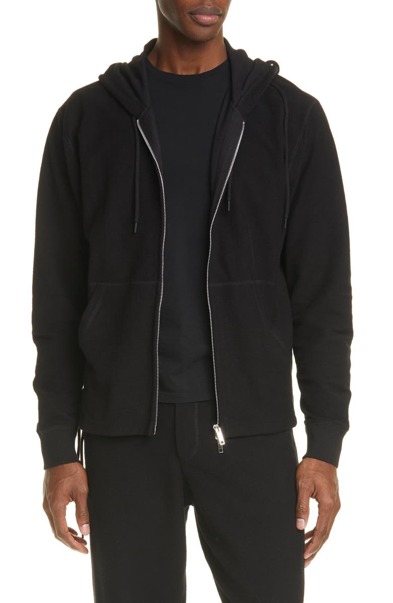 Craig Green Laced Zip Front Hoodie, Main, color, 