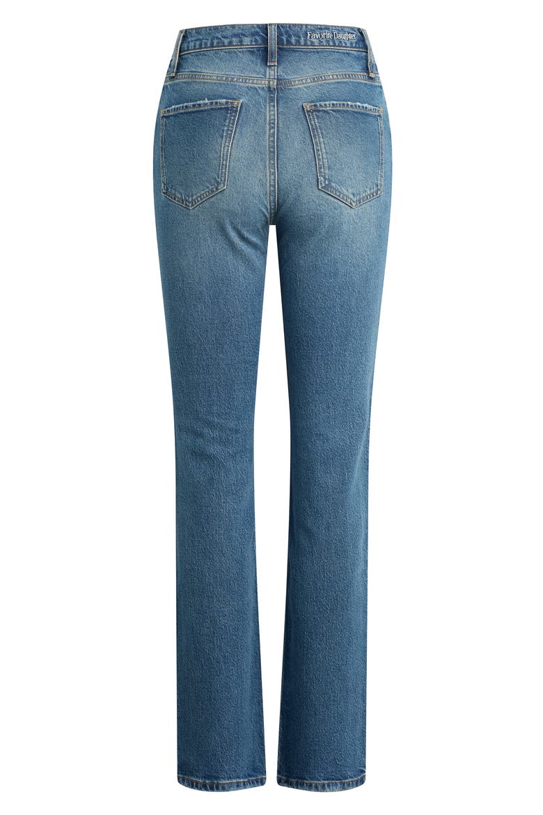 The Jen Slim Straight Leg Jeans, Alternate, color, OSLO