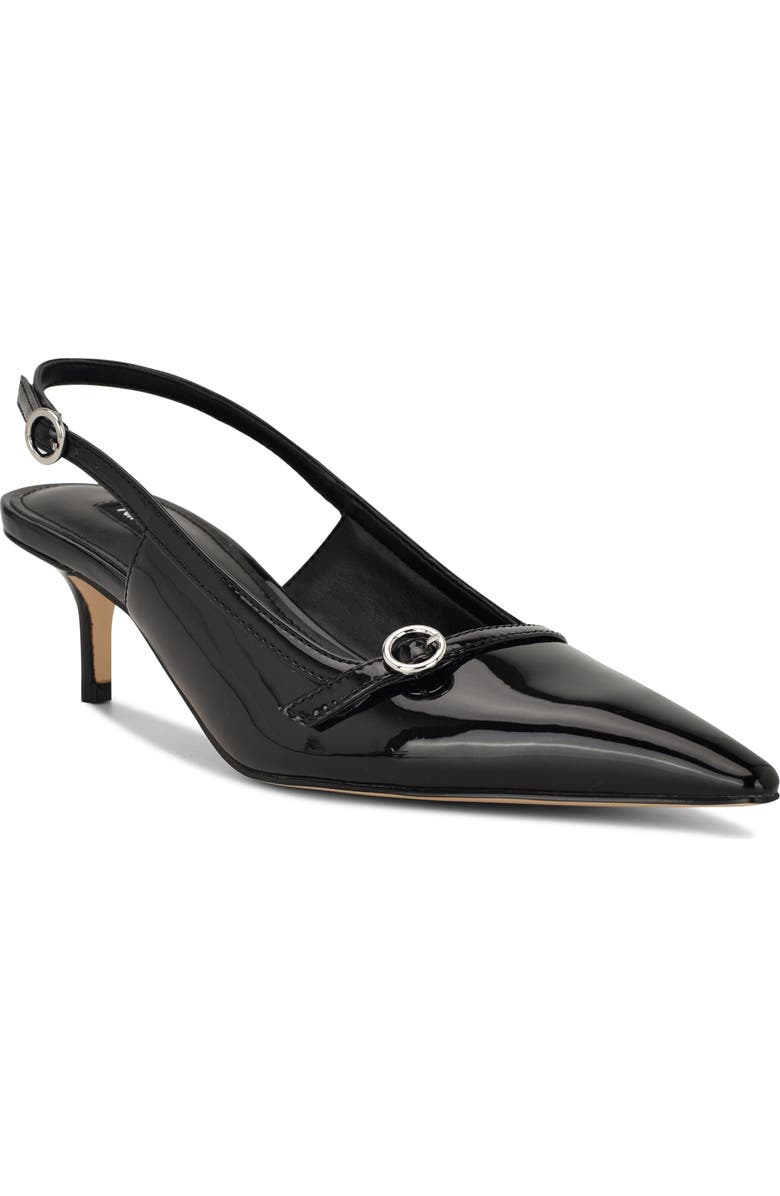 Nine West Ashlea Slingback Pointed Toe Pump, Main, color,