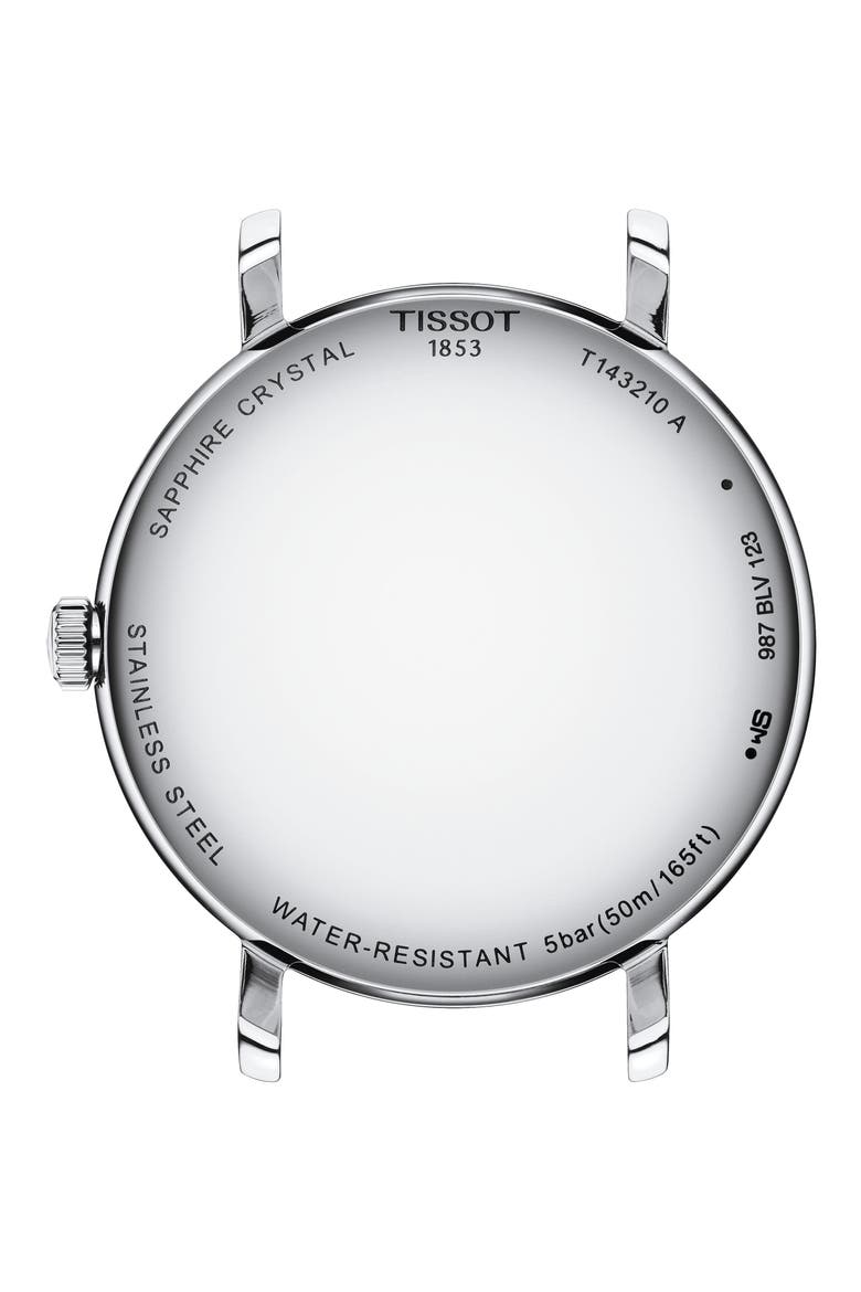 T-Classic Carson Bracelet Watch, 30mm, Alternate, color, SILVER