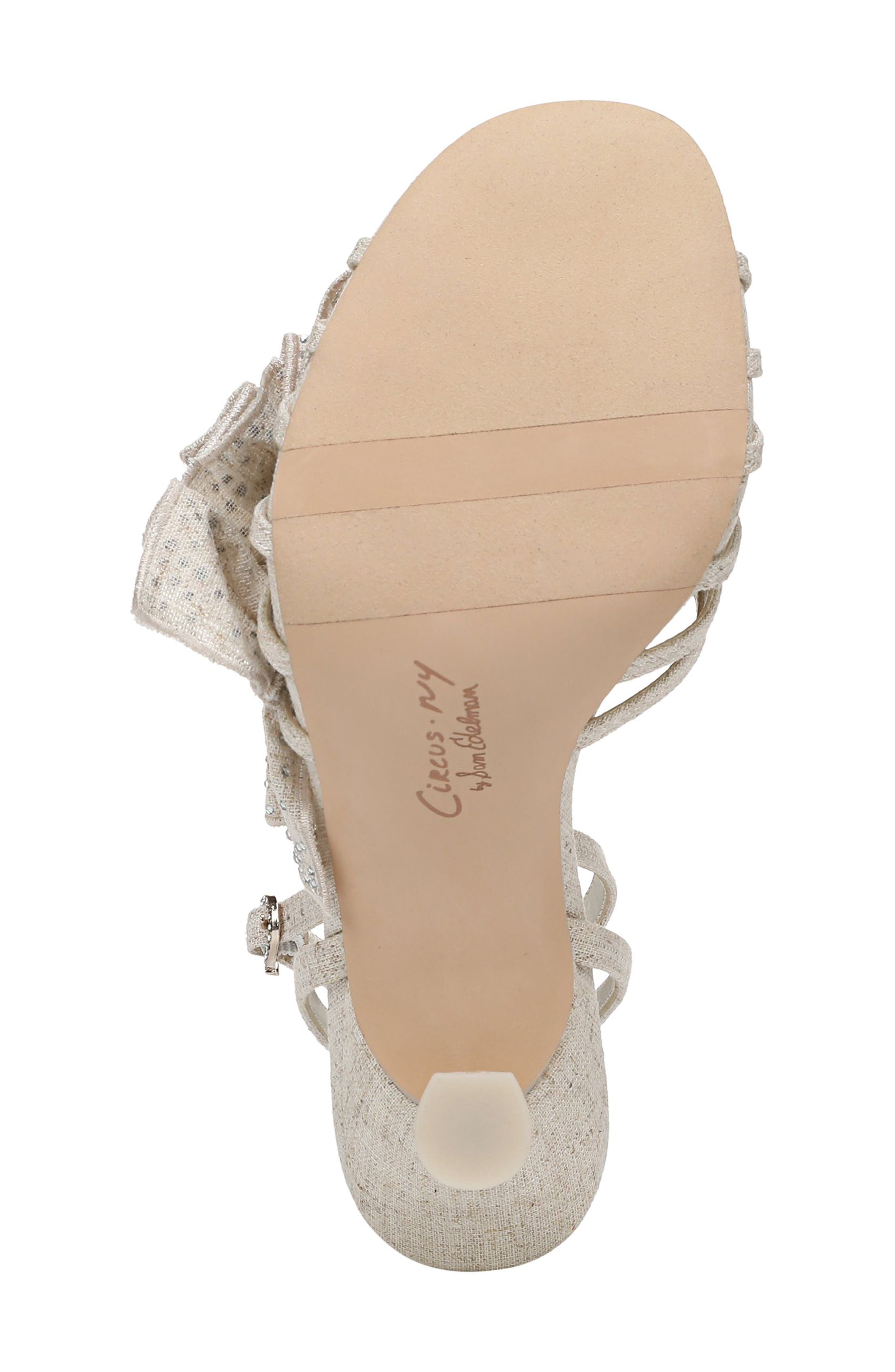 Circus NY by Sam Edelman Lucille Ankle Strap Sandal, Alternate, color, Sea Shell