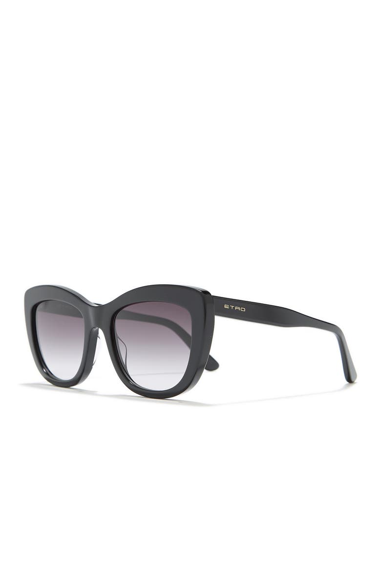 Etro 54mm Rectangle Sunglasses, Alternate, color,