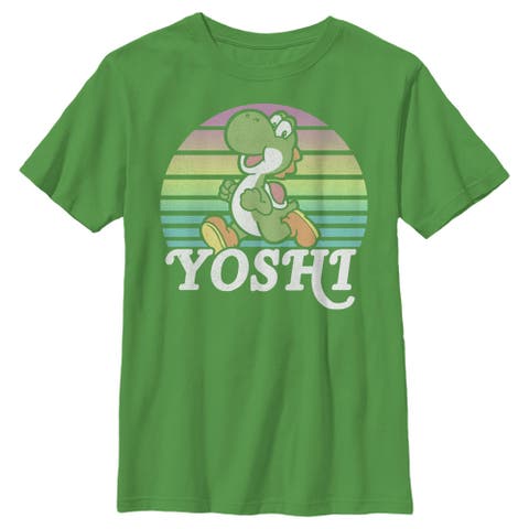 Boy's Nintendo Retro Yoshi  Graphic T-Shirt