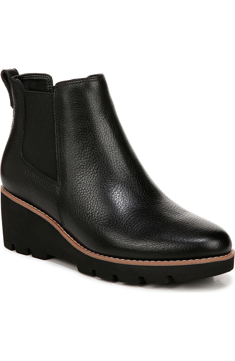 Vionic Aliso Wedge Chelsea Boot, Main, color,