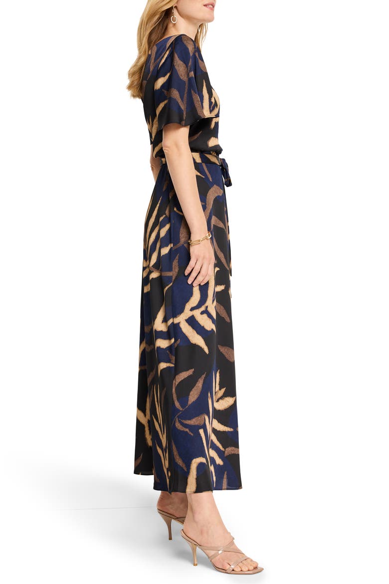 Midnight Fern Jeni Maxi Dress, Alternate, color, INDIGO MULTI