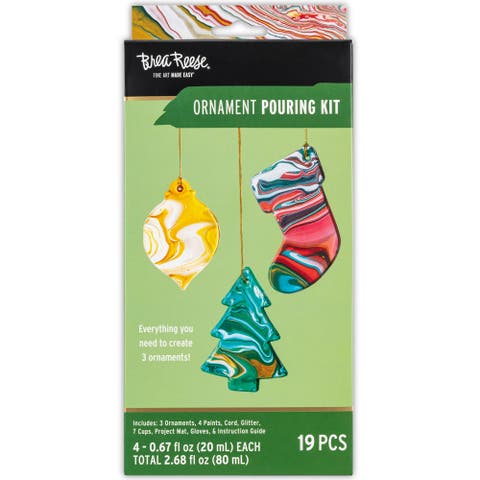 Acrylic Paint Pouring Kit Ornaments