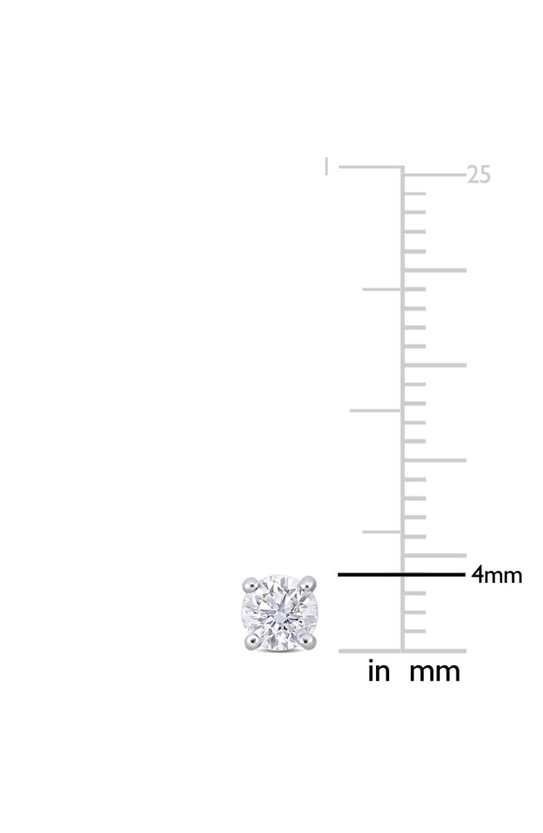 Julianna B. 1/2 CTW Lab-Grown Diamond Stud Earrings 14k, Alternate, color, White Gold