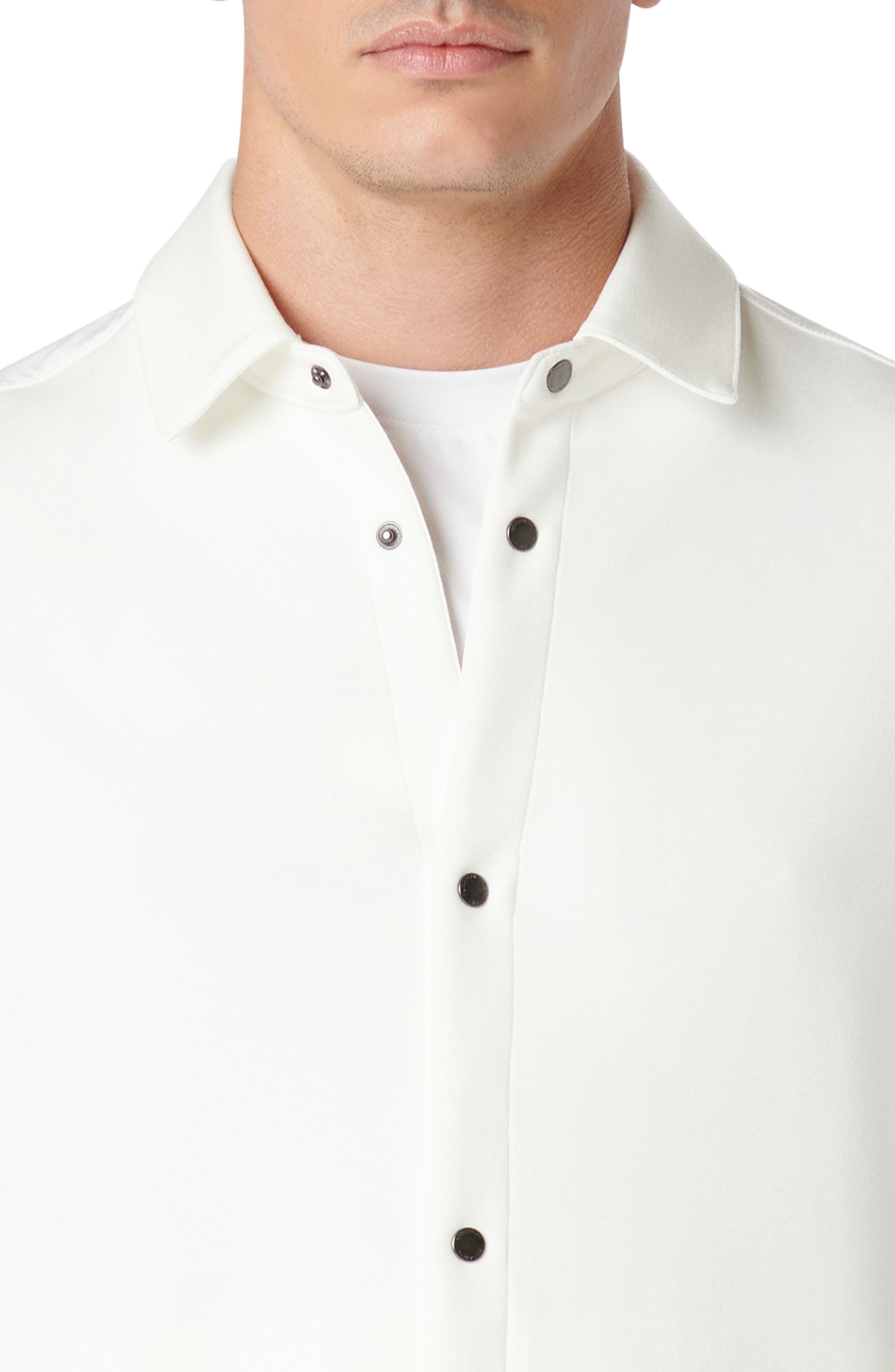 Knit Shirt Jacket - image 2