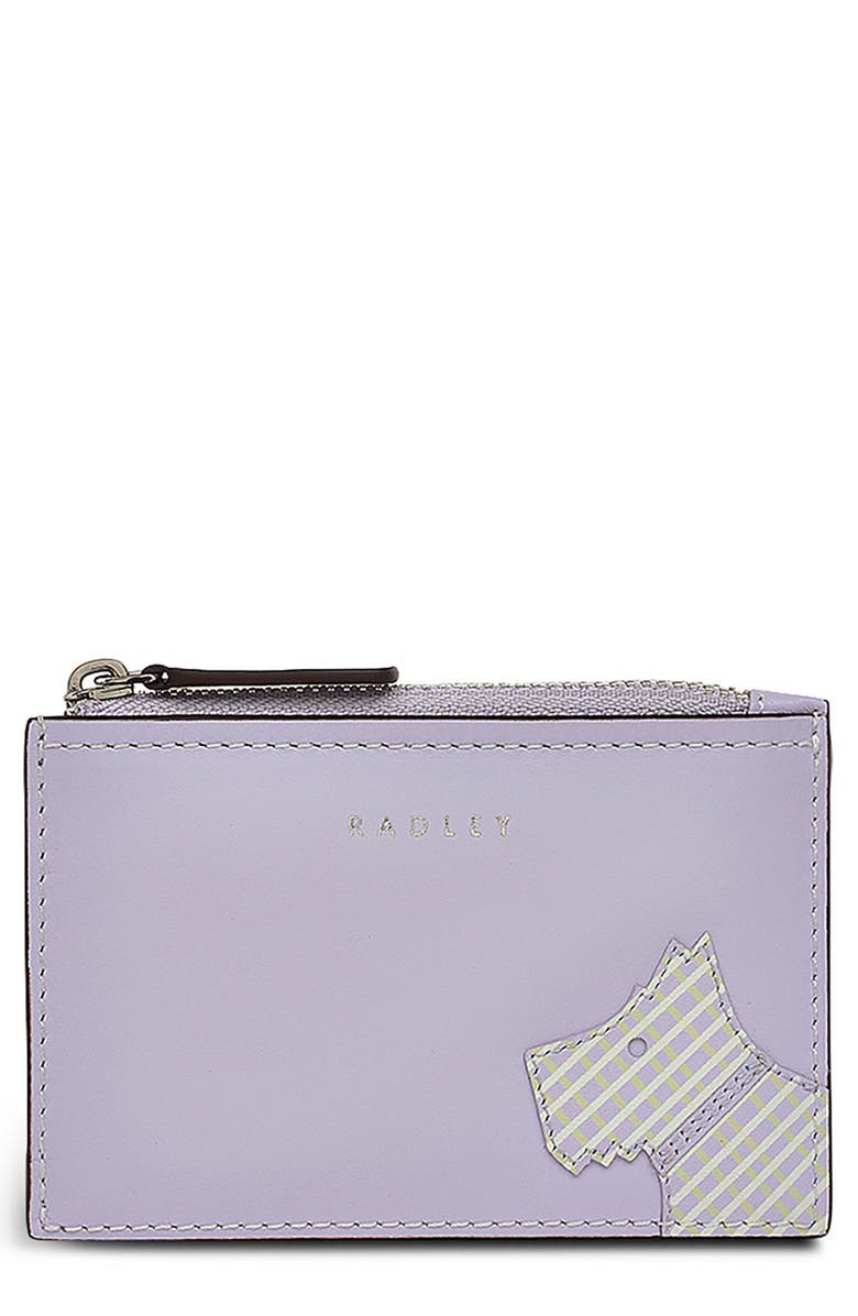 Radley Small Zip Coin Wallet, Main, color, Bellflower