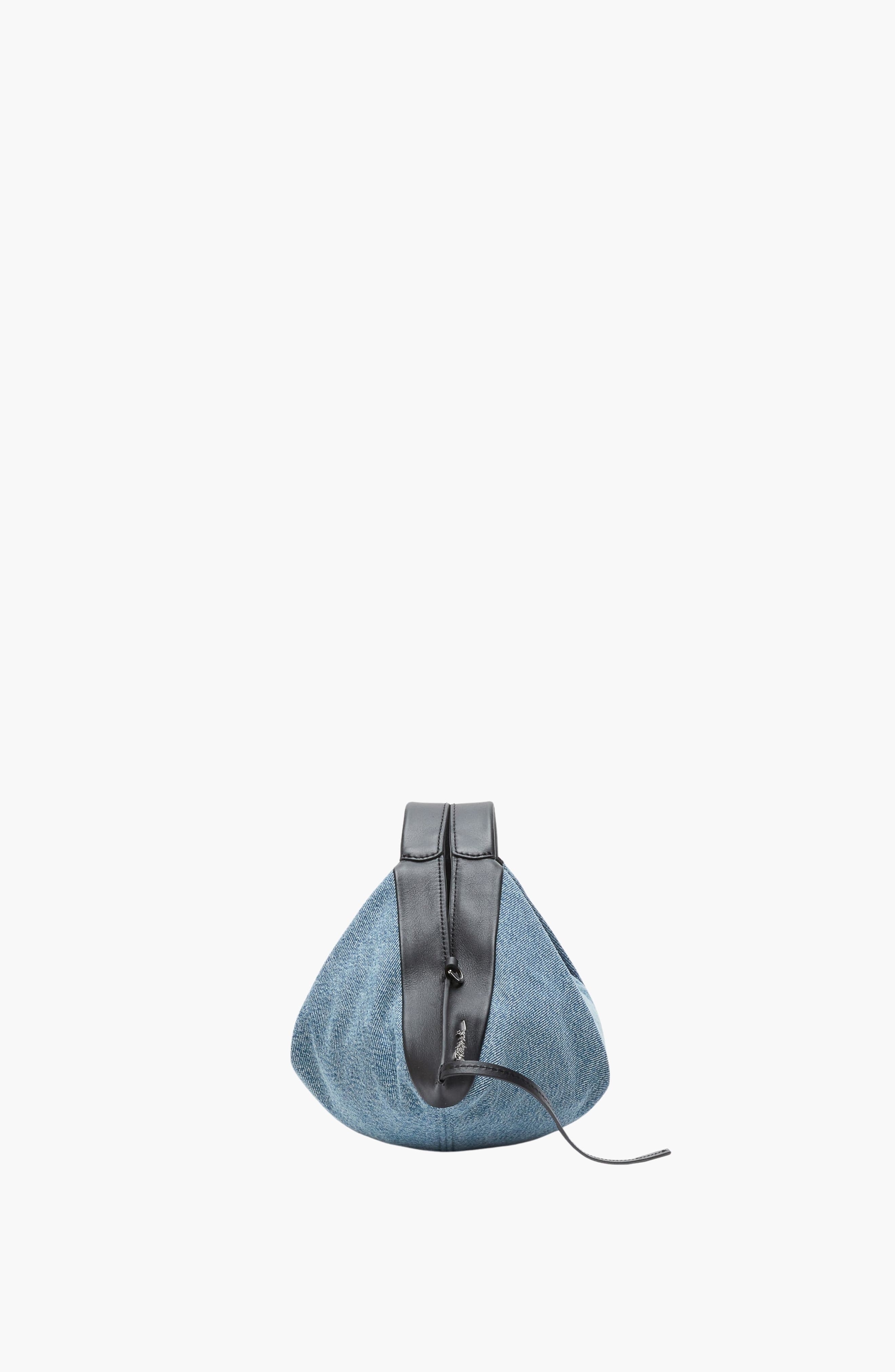 Luna Mini Denim Crossbody Bag, Alternate, color, Medium Indigo
