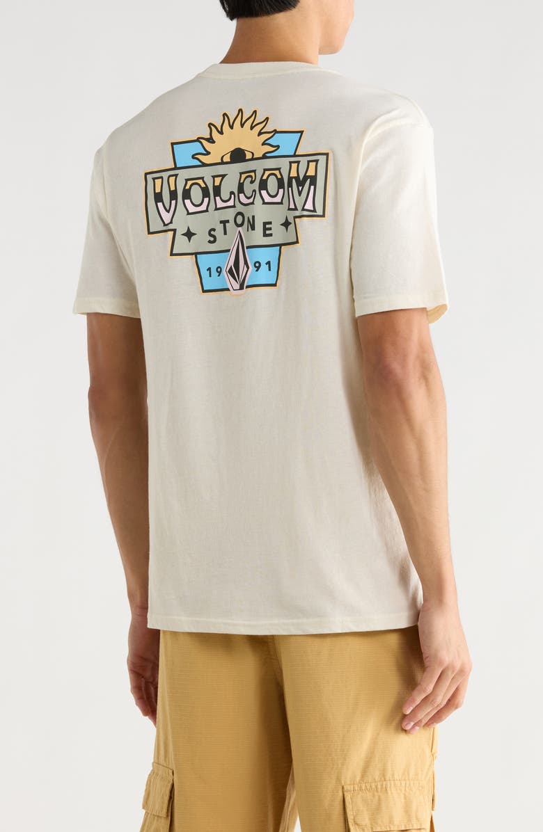 Volcom Sure Thing Graphic T-Shirt, Alternate, color, Off White Heather