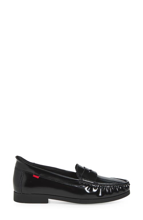 Marc Joseph New York Brightwater Ave Patent Penny Loafer In Black Patent