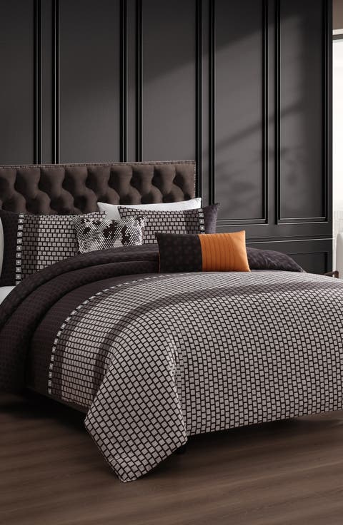 Linear Luxe Comforter Set