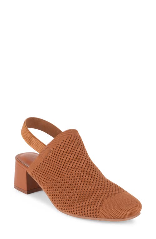 Tahari Acropolis Slingback Mule In Brown