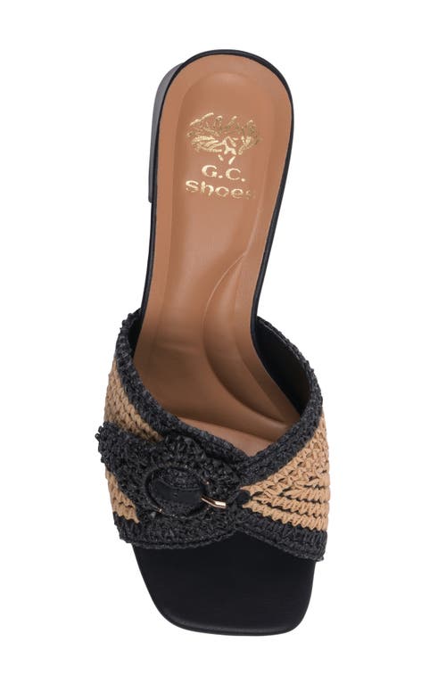 Gc Shoes Liza Block Heel Sandal In Black