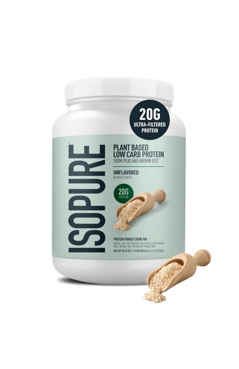 Plant-Based Protein Powder Pea Brown Rice Unflavored