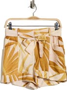 Joie Belted Roll Tab Hem Shorts