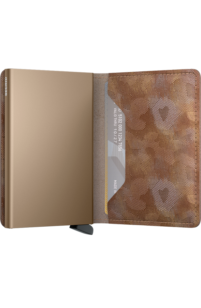Secrid Slimwallet Jungle, Alternate, color, Desert