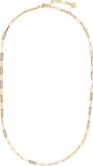 Kendra Scott Courtney Paper Clip Chain Necklace