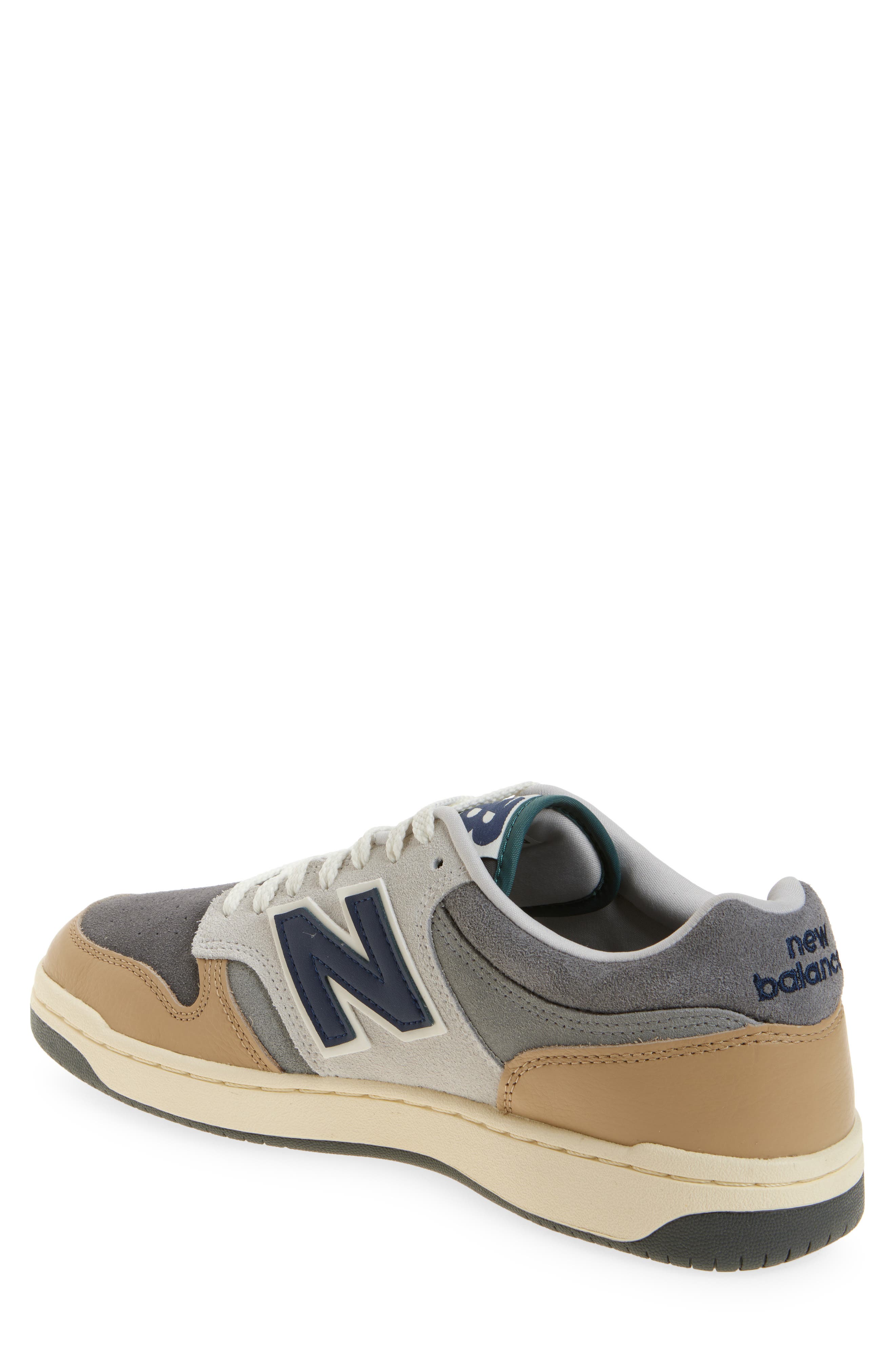 New Balance Gender Inclusive 480 Basketball Sneaker, Alternate, color, Castlerock