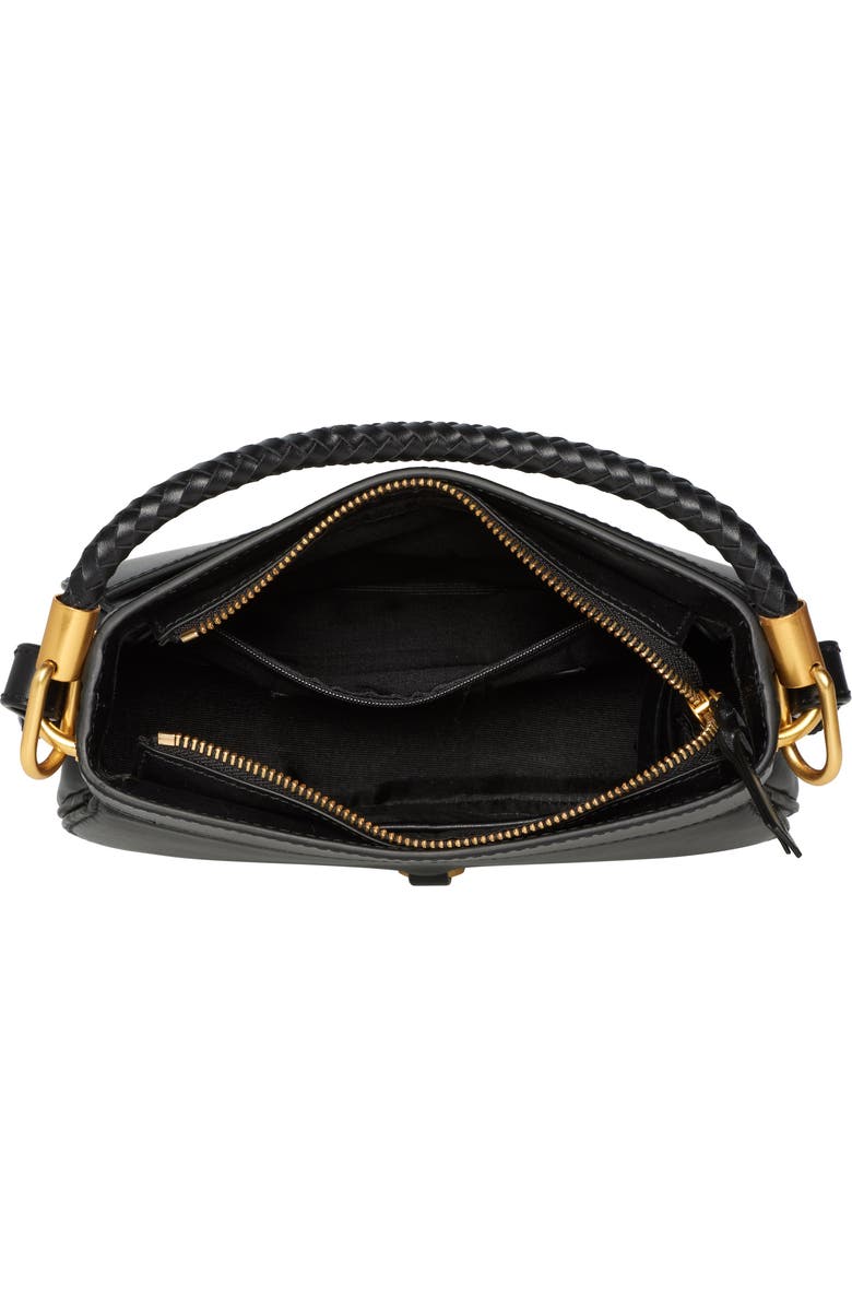 Vince Camuto Dahna Top Handle Leather Satchel, Alternate, color,