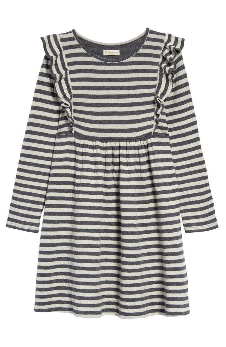 Tucker + Tate Kids' Stripe Long Sleeve Knit Dress, Main, color,