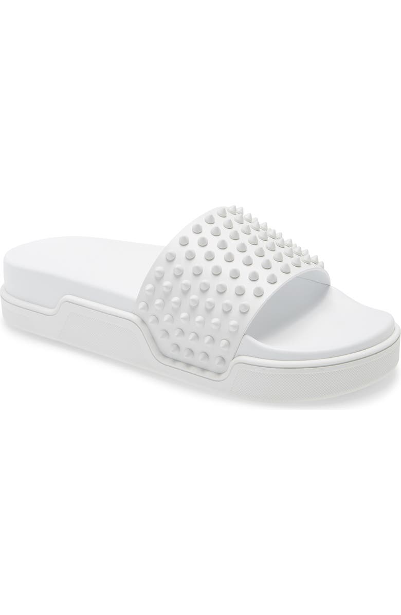 Christian Louboutin Pool Fun Sport Slide, Main, color,