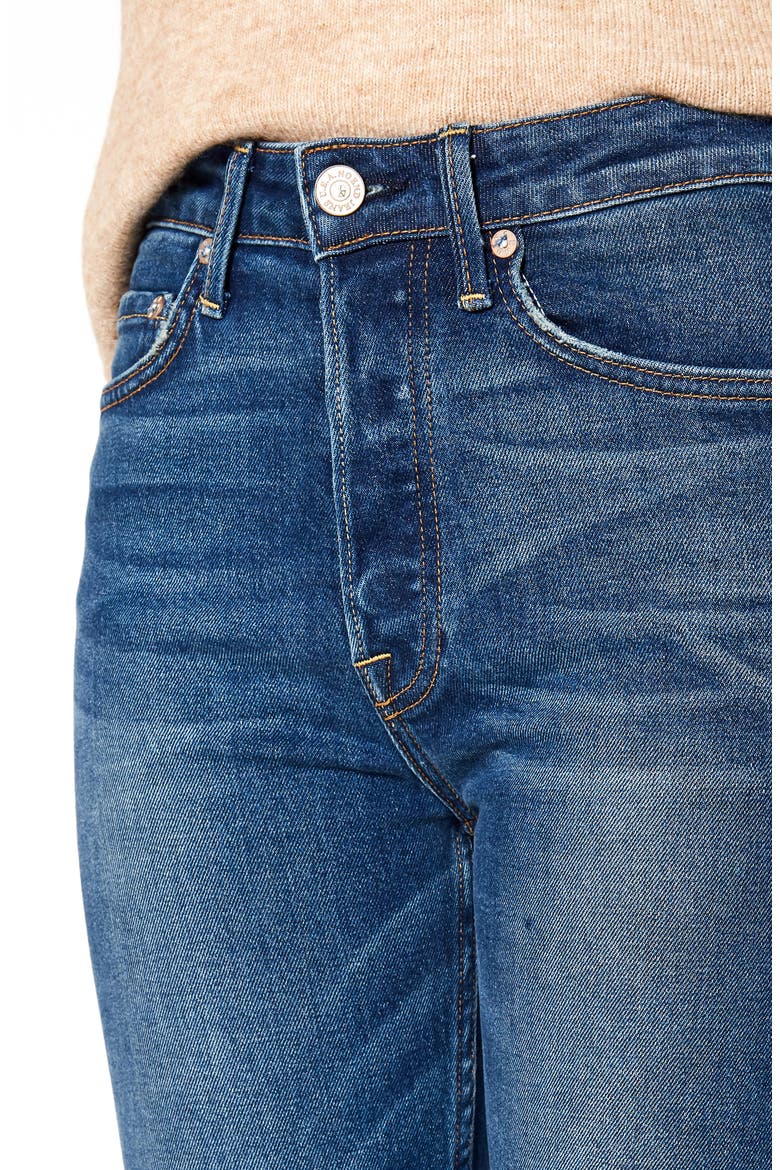 Ida Modern Slim High Waist Skinny Jeans, Alternate, color, BALTIC
