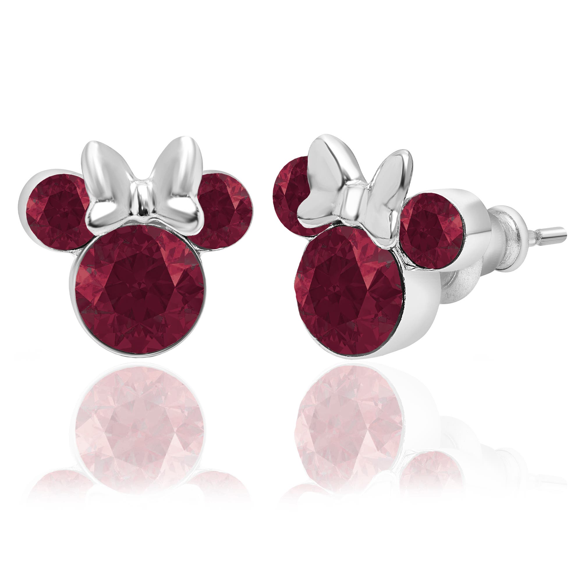 January - Burgundy Crystal