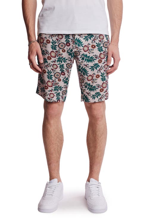 Felix Floral Linen Blend Chino Shorts (Regular & Big)