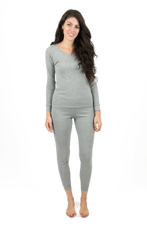 Women's Cotton Solid Matching Family Pajamas