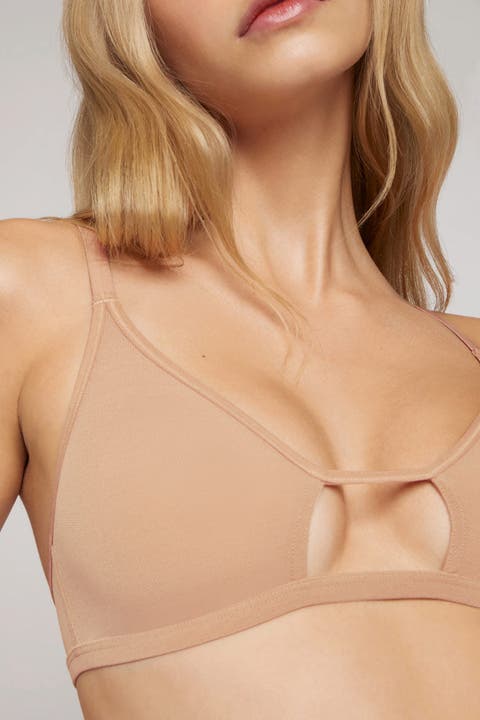 Sieve Cutout Bra