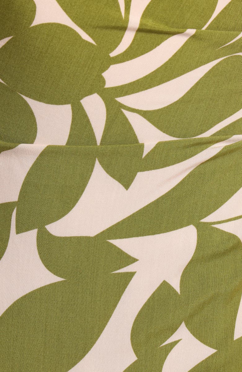 Petal & Pup Alexis Print Maxi Dress, Alternate, color, Green Floral