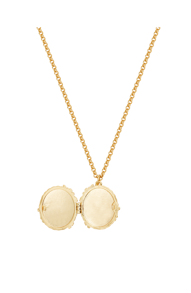 Fable England x Peter Rabbit Cameo Locket Necklace, Alternate, color, Gold