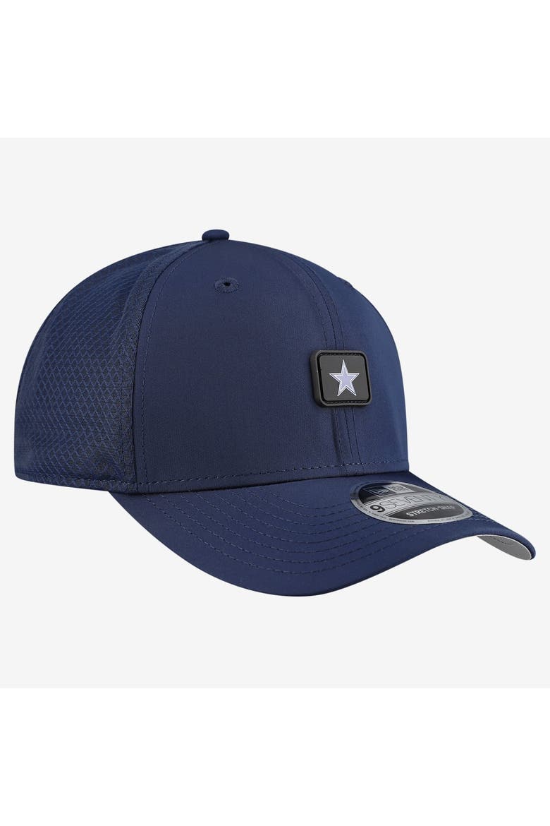 Men's New Era Navy Dallas Cowboys Micro Badge 9SEVENTY Adjustable Hat, Alternate, color, Navy