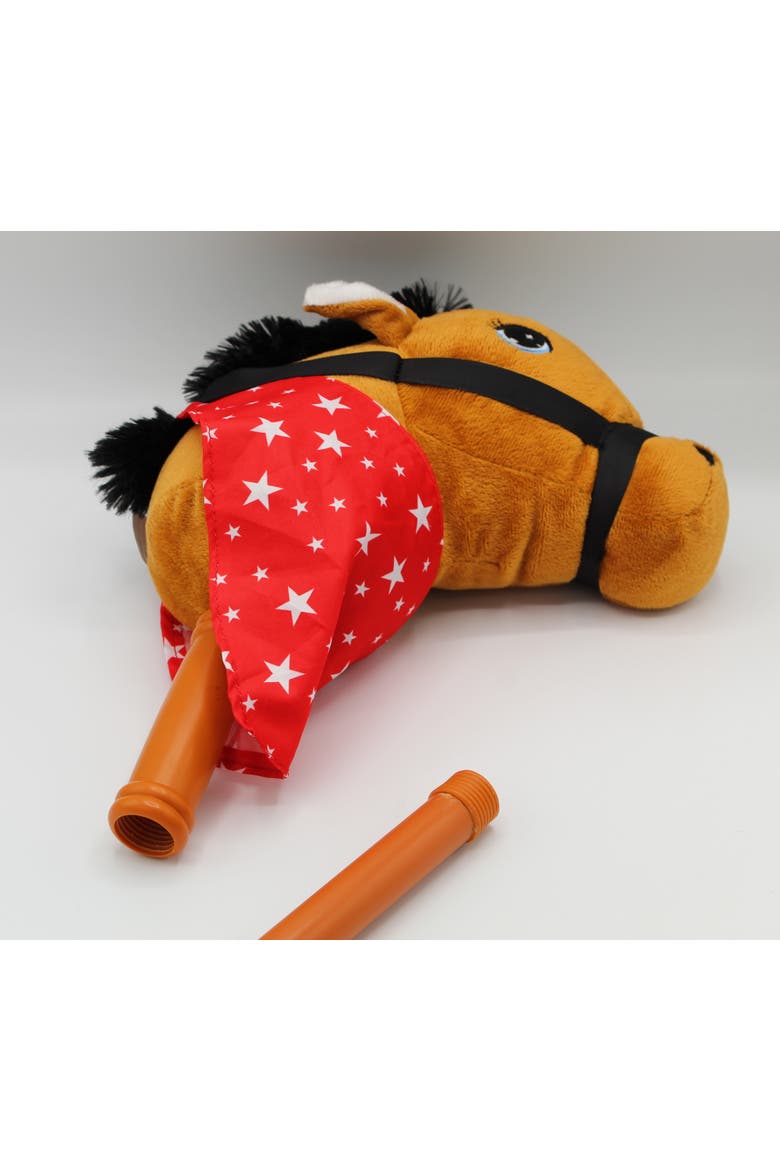 Brown Horse Stick With Sound,, Alternate, color, Multicolored