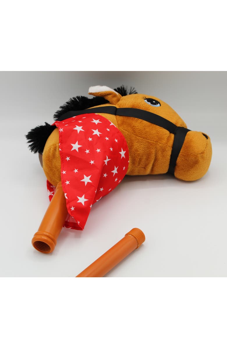 Ponyland Brown Horse Stick With Sound,, Alternate, color, Multicolored