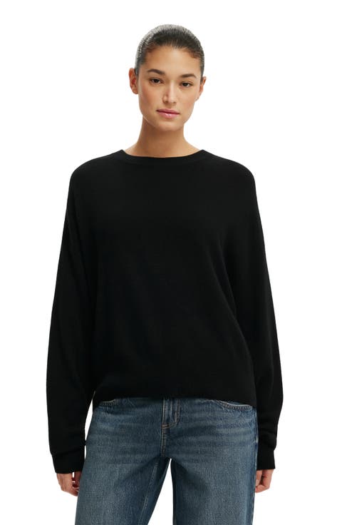 Women's Cashmere Blend Crew Knit