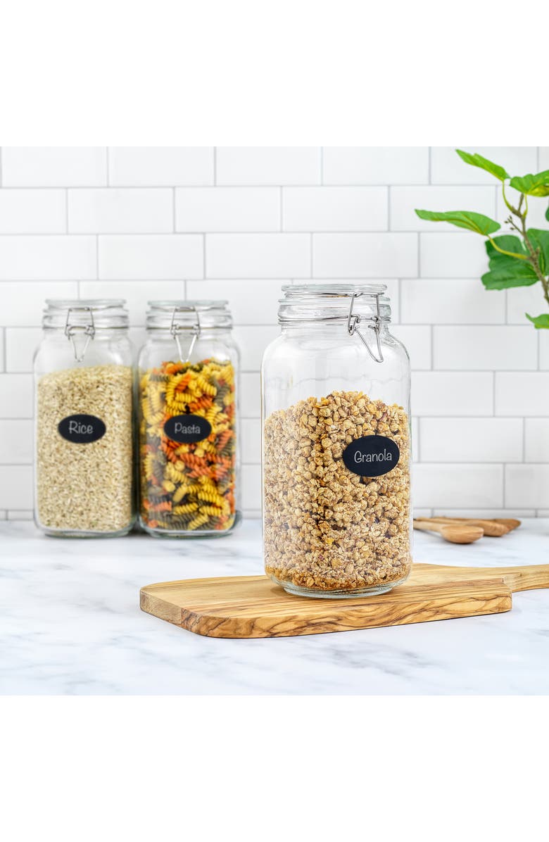 JoyJolt Airtight Glass Storage Container, Alternate, color,