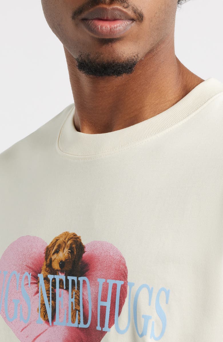 SANTO STUDIO Big Dawg Graphic T-Shirt, Alternate, color, Cream