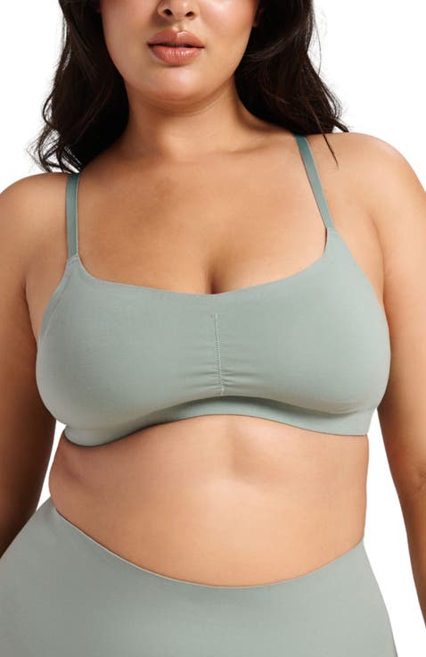 Organic Cotton No-Show V-Scoop Bra