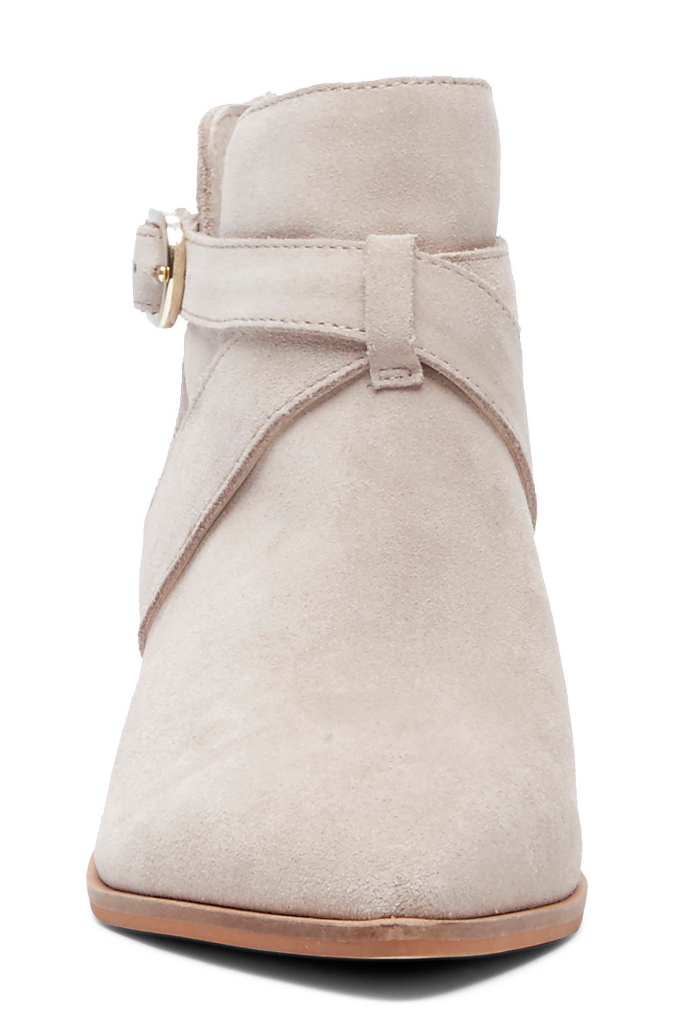 Lanica Bootie, Alternate, color, LATTE SUEDE