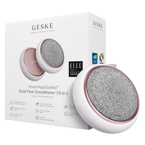 Geske Smartappguided Dual Foot Smoothener | 8 In 1 - Starlight In Multi