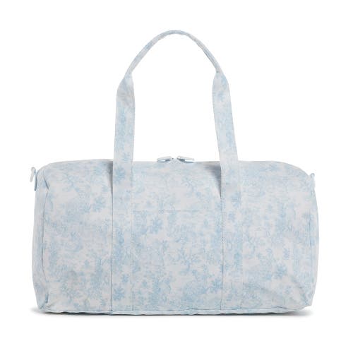 Trvl Design Bunny Toile Duffel In Blue