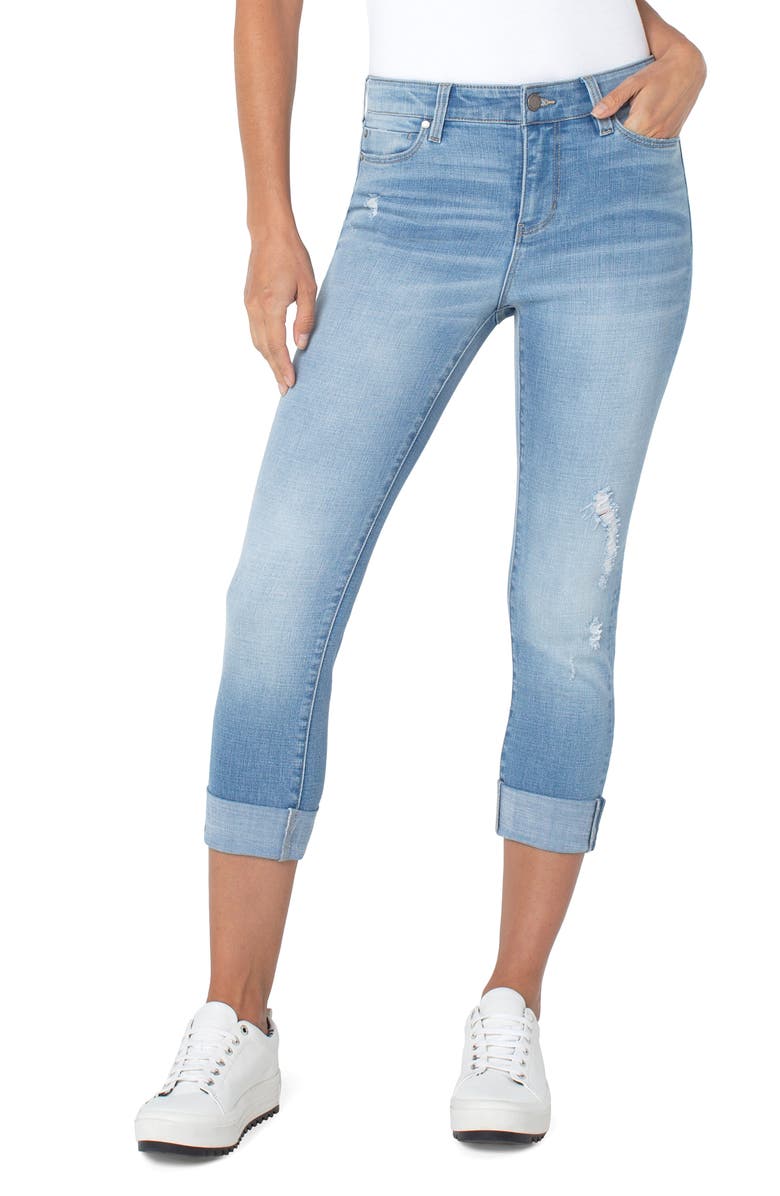 Liverpool Los Angeles Charlie Crop Jeans, Main, color, 