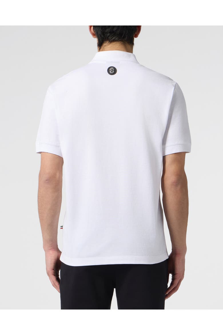 Polo T-Shirt Baroque Men, Alternate, color, OffWhite